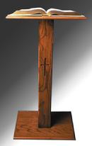 Funeral Home Oak Bible Stand